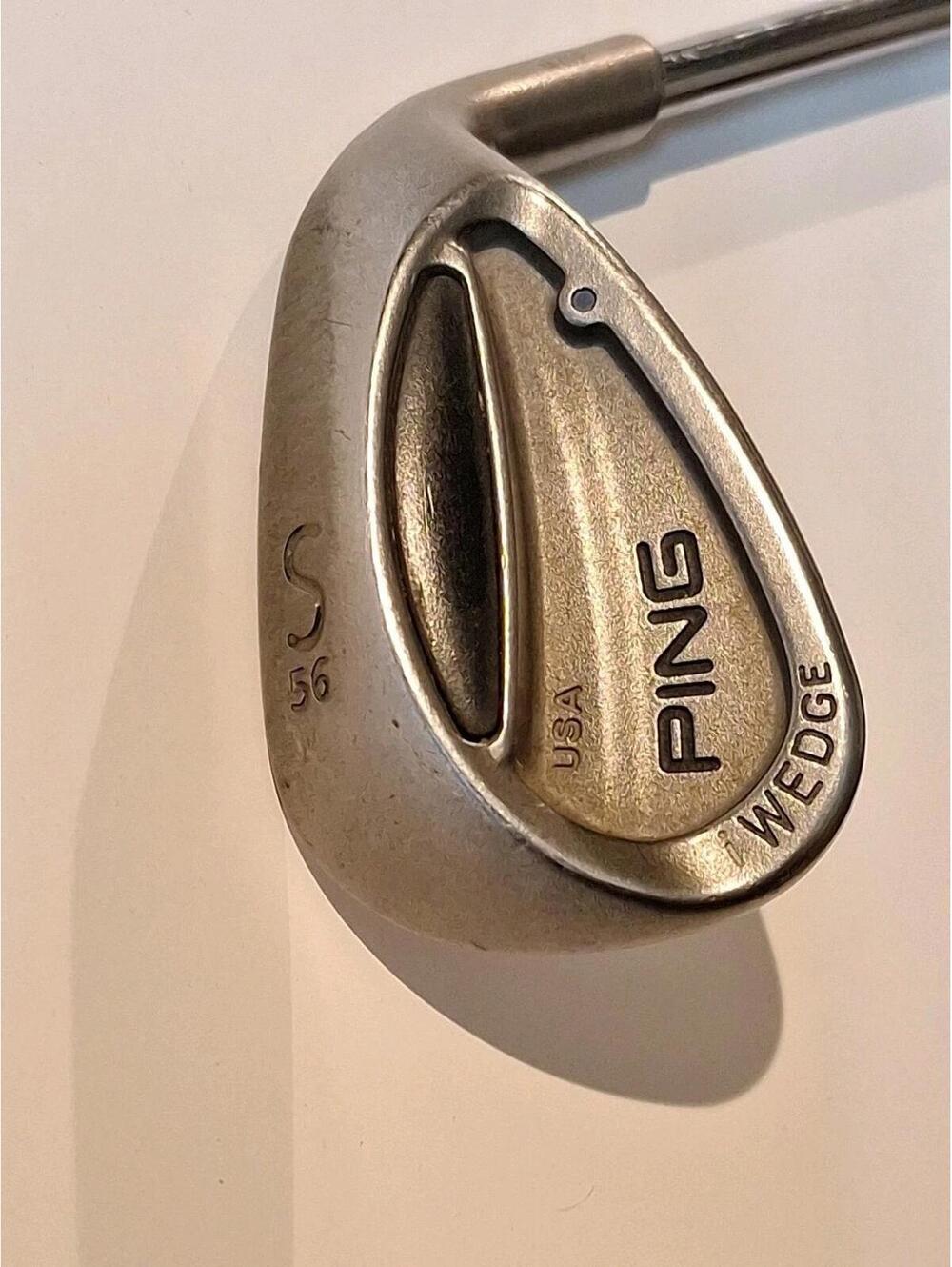 Ping iWedge Right Handed S 56* Degree Steel Shaft Ping Grip Wedge